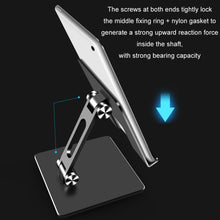 Load image into Gallery viewer, Aluminum Alloy Tablet Stand Desktop Folding Mobile Phone Stand, MT134