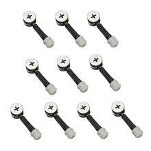 Load image into Gallery viewer, 3 In 1 Screw Connector Furniture Link Fixer Closet Eccentric Wheel Nut Connection Fastener, 10pcs 40mm, 10pcs 35mm