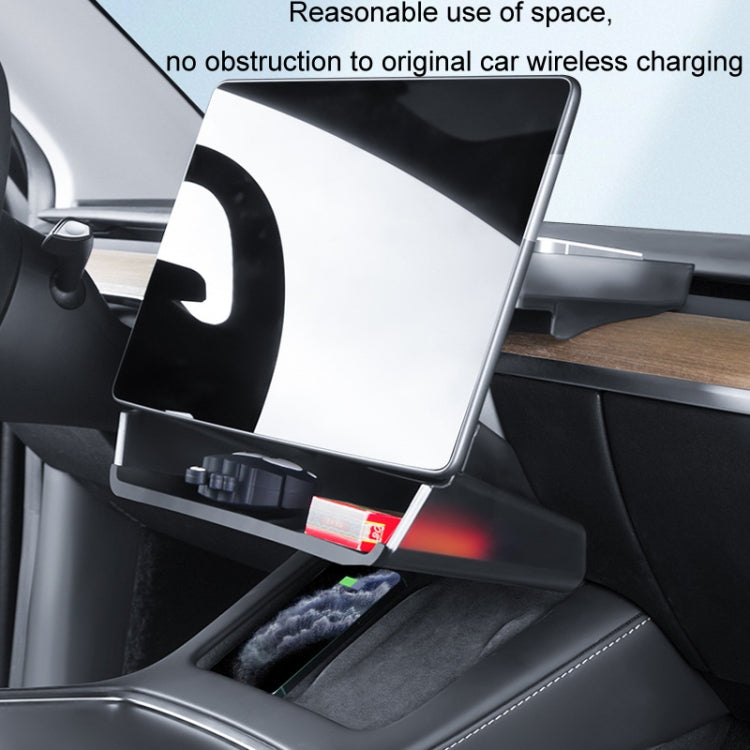 For Tesla Model Y/3 Screen Storage Box, Model Y/3 Translucent White + Black, Model Y/3 Translucent Black + Black, Model Y/3 Translucent White + White, 2024 Model 3 Translucent White + Black, 2024 Model 3 Translucent Black + Black                       ...
