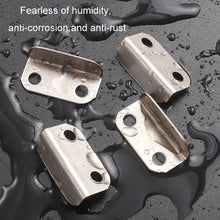 Load image into Gallery viewer, 10pcs Lock Accessories L-Shaped Right Angle Office Drawer Lock Plate Furniture Parts Door Stopper
