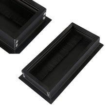 Load image into Gallery viewer, ABS Table Rectangle Wire Hole Cover Outlet Port With Brush PC Desk Cable Organizer, 80x80mm Black, 80x80mm Silver, 80x160mm Black, 80x160mm Silver, 80x160mm White, 100x200mm Silver