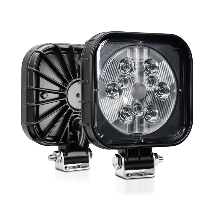 12W 9-30V Car Mixed Light Work Light With Wire Set, Square, Round