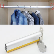 Load image into Gallery viewer, 2pcs Wardrobe Closet Rod End Support Bracket Alloy Holder Hardware Furniture Accessories, Thickened, Normal