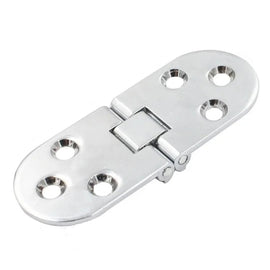 Cabinet Door Folding Hinge Thickened Zinc Alloy Half Round Table Flip Hinge, Gold, Silver, Black