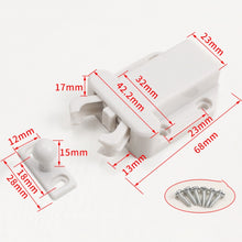 Load image into Gallery viewer, Bouncing Press Type Cabinet Door Catches Self Lock Hidden Drawer Cupboard Door Closer