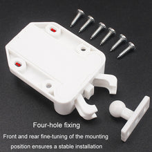 Load image into Gallery viewer, Bouncing Press Type Cabinet Door Catches Self Lock Hidden Drawer Cupboard Door Closer
