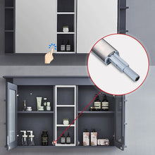 Load image into Gallery viewer, Magnetic Push Latches Cabinet Door Rebounder No Handle Push to Open Cabinet Hardware, Flat Bottom