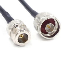 Load image into Gallery viewer, N Male To N Female RG58 Adapter Cable Radio WiFi Extension Cable, 0.5m, 1m, 3m, 5m, 10m