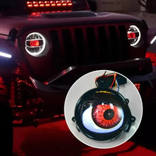 Load image into Gallery viewer, 3-inch Car Motorcycle LED Demon Eye Light Modification, For One