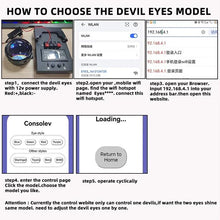 Load image into Gallery viewer, 3-inch Car Motorcycle LED Demon Eye Light Modification, For One