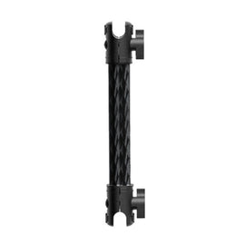 Car Phone Mount Extension Arm Double Jointed Swivel Adjustment Carbon Fiber Bracket Connecting Rod, 140mm For 20mm Ball Head, 170mm For 25.4mm Ball Head