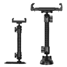 Load image into Gallery viewer, Car Phone Mount Extension Arm Double Jointed Swivel Adjustment Carbon Fiber Bracket Connecting Rod, 140mm For 20mm Ball Head, 170mm For 25.4mm Ball Head