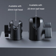 Load image into Gallery viewer, Telescopic Car Phone Mount Extension Arm Double Jointed Swivel Carbon Fiber Bracket Connecting Rod, 217-300mm For 20mm Ball Head, 235-335mm For 25.4mm Ball Head
