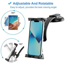 Load image into Gallery viewer, For IPad Universal Car Tablet Holder Suction Cup Car Navigation Cell Phone Holder, CP-P20