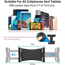 Load image into Gallery viewer, For IPad Universal Car Tablet Holder Suction Cup Car Navigation Cell Phone Holder, CP-P20