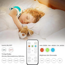 Load image into Gallery viewer, LED 360 Degree Rotating Lamp Magnetic Cabinet Spotlight Atmosphere Night Light, White, Black