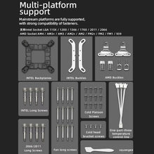 Load image into Gallery viewer, COOLMOON AS360 Magic Diamond Edition Computer Cooler ARGB Water Cooling Light Integrated CPU Radiator, AS360