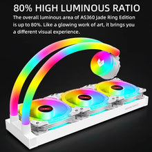 Load image into Gallery viewer, COOLMOON AS360 Magic Diamond Edition Computer Cooler ARGB Water Cooling Light Integrated CPU Radiator, AS360