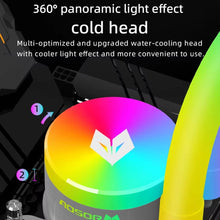 Load image into Gallery viewer, COOLMOON AS360 Magic Diamond Edition Computer Cooler ARGB Water Cooling Light Integrated CPU Radiator, AS360