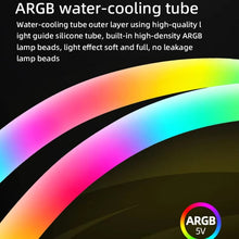 Load image into Gallery viewer, COOLMOON AS360 Magic Diamond Edition Computer Cooler ARGB Water Cooling Light Integrated CPU Radiator, AS360