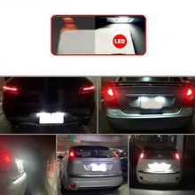 Load image into Gallery viewer, 2pcs For Nissan Qashqai J10 / J11 / X-Trail / Teana License Plate Light Modification