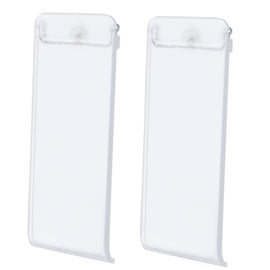 For Nintendo Switch Console 2pcs Replacement Kickstand Back Shell Holder, Black, Transparent White, White, Red, Blue