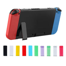 Load image into Gallery viewer, For Nintendo Switch Console 2pcs Replacement Kickstand Back Shell Holder, Black, Transparent White, White, Red, Blue