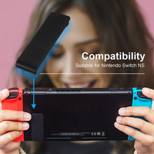 Load image into Gallery viewer, For Nintendo Switch Console 2pcs Replacement Kickstand Back Shell Holder, Black, Transparent White, White, Red, Blue