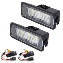 Load image into Gallery viewer, 2pcs For Volkswagen Golf / Passat / Polo LED License Plate Light With Decoder