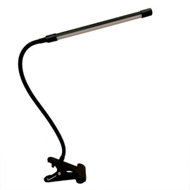 LED Table Lamp With Clamp & Flexible Gooseneck USB Reading Light Bedside Lamp