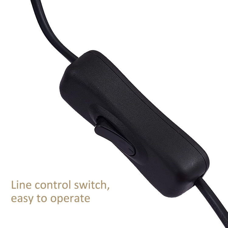 LED Table Lamp With Clamp & Flexible Gooseneck USB Reading Light Bedside Lamp