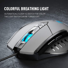 Load image into Gallery viewer, Inphic PW1H Wired Silent Illuminated Computer Gaming 6-Button Mouse