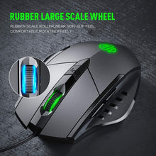 Load image into Gallery viewer, Inphic PW1H Wired Silent Illuminated Computer Gaming 6-Button Mouse