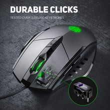 Load image into Gallery viewer, Inphic PW1H Wired Silent Illuminated Computer Gaming 6-Button Mouse