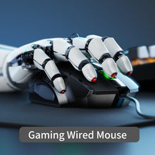 Load image into Gallery viewer, Inphic PW1H Wired Silent Illuminated Computer Gaming 6-Button Mouse