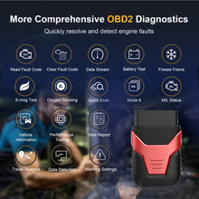 Load image into Gallery viewer, HUMZOR OBD2 Bluetooth 5.2 Car Fault Diagnostic Instrument, Z50