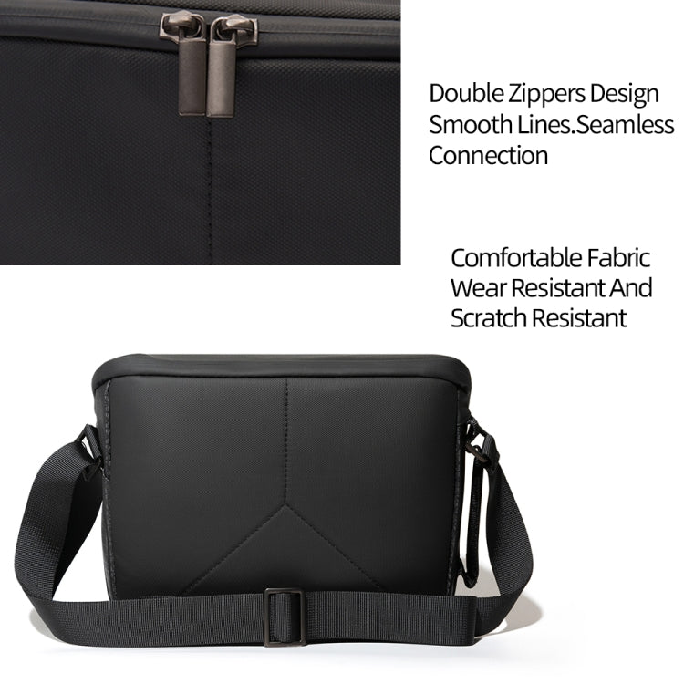 For DJI Mini 4K / Mini 2 SE / Mini 2 Portable Waterproof Shoulder Bag Messenger Bag, Mini 4K  Black