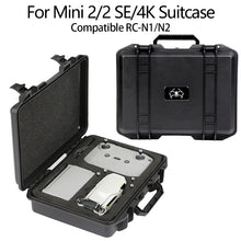 Load image into Gallery viewer, For DJI Mini 4K / Mini 2 SE / Mini 2 Suitcase Explosion-Proof Box Compatible With RC-N1 / N2, RC-N1 / N2 Black