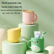 Load image into Gallery viewer, Water Mug Brushing Cup Baby Home Cute Cartoon Drop-Proof Eco-Friendly Dinosaur Cup