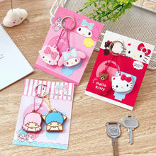 Load image into Gallery viewer, 2pcs / Set Multi-Pattern Cartoon Keychain Lovely Key Hangers