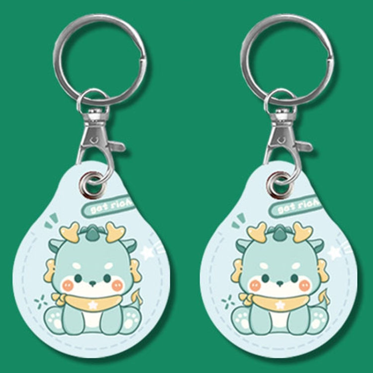 2pcs Cute Sensor Access Door Card Cover Keychain Elevator Water Drops Round Key Holder, Black, Pink, Wine Red, Pinch Winnie the Pooh, Pinch Strawberry Bear, Purple Rabbit, Cookie Doraemon, Fortune Cat, Circus, Starry Bear, Starry Bunny, Rich Woman Red ...