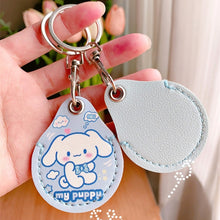 Load image into Gallery viewer, 2pcs Cute Sensor Access Door Card Cover Keychain Elevator Water Drops Round Key Holder, Three Pachas, Three Pandas, Three Mickeys, Lovely Pacha