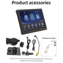 Load image into Gallery viewer, Car Universal Screen Stereo HD MP5 Player Reversing Monitor, Without Camera
