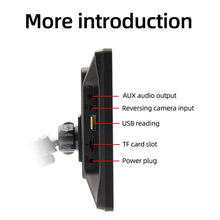 Load image into Gallery viewer, Car Universal Screen Stereo HD MP5 Player Reversing Monitor, Without Camera