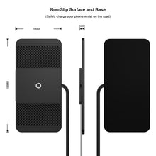Load image into Gallery viewer, Avoid Camera Universal Car Wireless Charger Anti-slip Mat, USB Interface 1m, USB Interface 0.3m, TYPEC Interface 1m, TYPEC Interface 0.3m