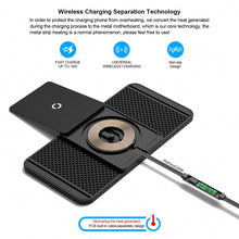 Load image into Gallery viewer, Avoid Camera Universal Car Wireless Charger Anti-slip Mat, USB Interface 1m, USB Interface 0.3m, TYPEC Interface 1m, TYPEC Interface 0.3m