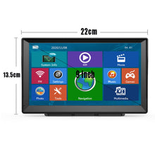 Load image into Gallery viewer, 9 Inch 8G/256M Car GPS Navigator With Large Screen Capacitive Bluetooth Map, United States, Canada, Mexico Map, Europe Map, United Kingdom Map, Germany Map, Russia + Ukraine + Belarus Map, Australia Map, South America Map, Middle East Map              ...