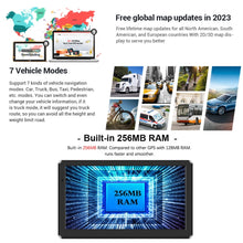 Load image into Gallery viewer, 9 Inch 8G/256M Car GPS Navigator With Large Screen Capacitive Bluetooth Map, United States, Canada, Mexico Map, Europe Map, United Kingdom Map, Germany Map, Russia + Ukraine + Belarus Map, Australia Map, South America Map, Middle East Map              ...