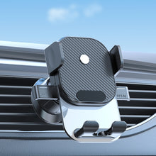 Load image into Gallery viewer, Car Suction Cup Dashboard Automatic Lock Mobile Phone Holder, Glossy Telescopic Base, Glossy Waterfall Base, Brushed Telescopic Base, Brushed Waterfall Base, Black Air Outlet, Orange Air Outlet, Black Telescopic, Orange Telescopic, Black Waterfall     ...