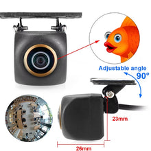 Load image into Gallery viewer, AHD1080P Car Universal HD Night Vision Rear View Reversing Three-Control Fisheye Camera, AHD720P Panoramic, AHD720P Plug-in, AHD720P Straw Hat, AHD1080P Panoramic Gold Edge Interpolation, AHD1080P Plug-in Gold Edge Interpolation                        ...